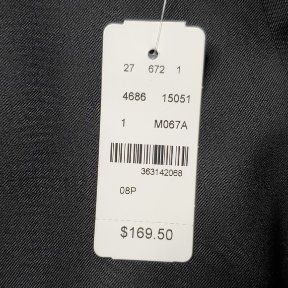 Brooks Brothers NWT Black fitted Career Dress 8P - Picture 5 of 7